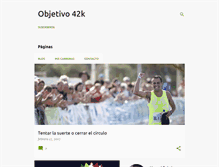 Tablet Screenshot of objetivo42k.com